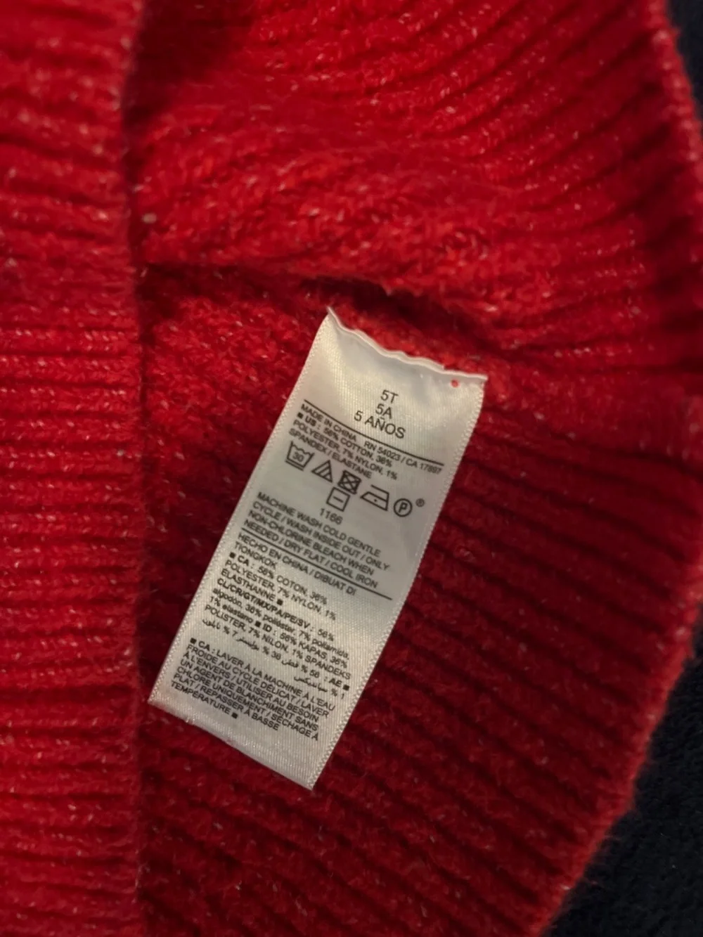 Red cable knit sweater dress
